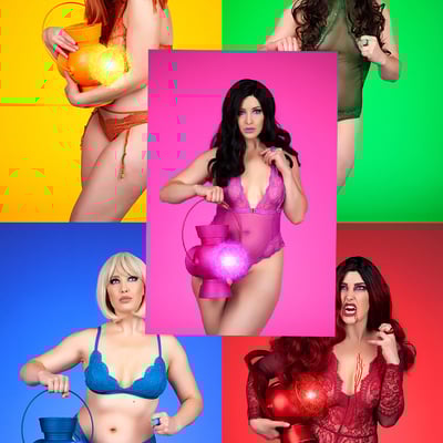 Boudoir lanterns postcard set 1 (limited edition) - Thumbnail 5