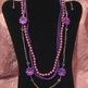 Purple Springtime Necklace Set - Thumbnail 2