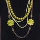 Green Springtime Necklace Set - Thumbnail 1