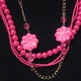 Pink Springtime Necklace Set - Thumbnail 1