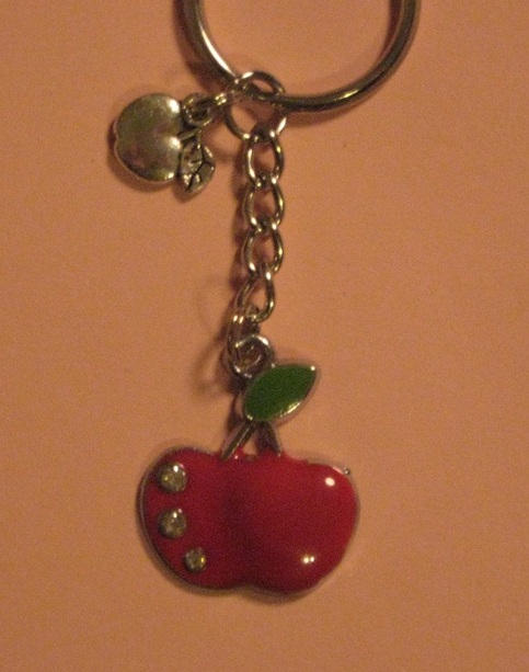 Pretty Apples Key Chain