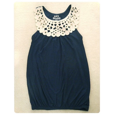 Crochet collar top - Thumbnail 5