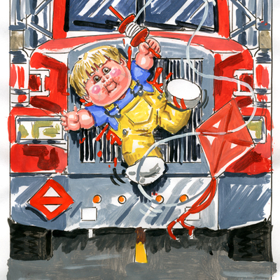 End gage / mushd miko color rough - horrorible kids - series 4 2019 - Thumbnail 4