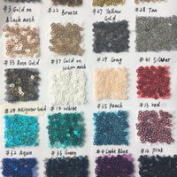 Mismatched light pink sequin mermaid bridesmaid Dress,165 - Thumbnail 2