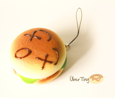 Medium Kawaii Hamburger SUPER SQUISHY Scented Bread Bun