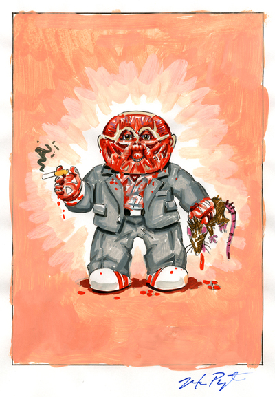 Fleshless FRANK / Soul LES Color Rough - Horrorible Kids - Series 4 2019