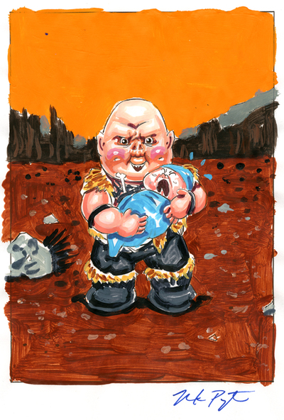 Papa PLUTO / Hills Have ISIAH Color Rough - Horrorible Kids - Series 4 2019