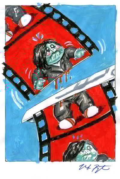 Edit TED / Exposed PHIL Color Rough - Horrorible Kids - Series 4 2019