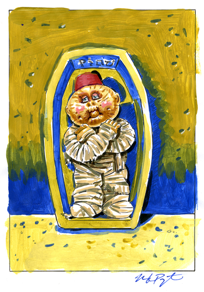 Im JOE Tep / Egypt SEAN Color Rough - Horrorible Kids - Series 4 2019