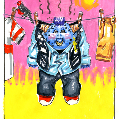 Meltin' maurice / clothes lionel color rough - horrorible kids - series 4 2019 - Thumbnail 4