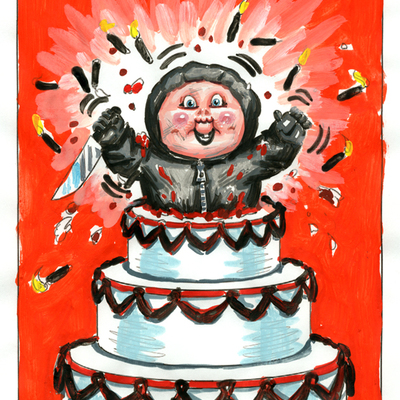 Death dave / re peter color rough - horrorible kids - series 4 2019 - Thumbnail 2