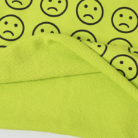 Free Shipping-SAD EMOJI CROPPED HOODIE - Thumbnail 3