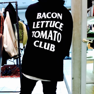 Bacon lettuce tomato club hoodie  - Thumbnail 4