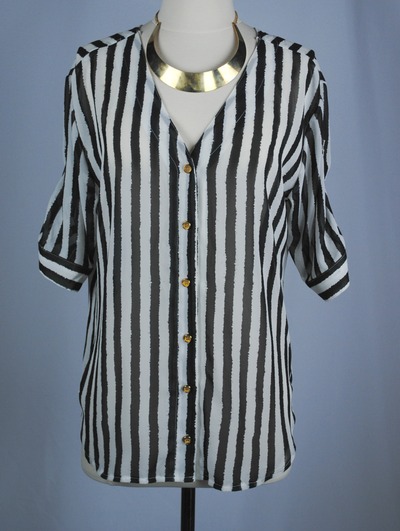 Black Striking Stripes