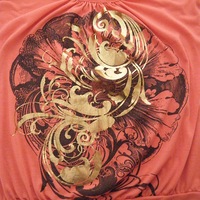 Coral off the Shoulder Top - Thumbnail 1