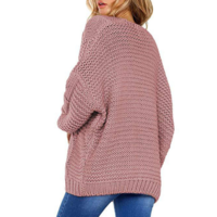 Oversized Knit Cardigan Baggy Sweaters - Thumbnail 4