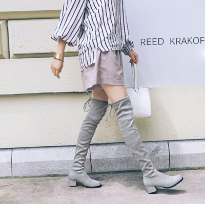 Autumn and Winter Stylish Over the Knee Boots