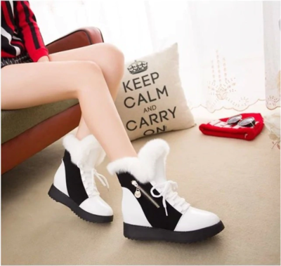 Faux Fur Stylish Winter Snow Boots