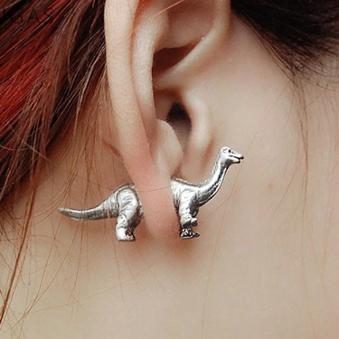 Cute 3D Dinosaur Earrings