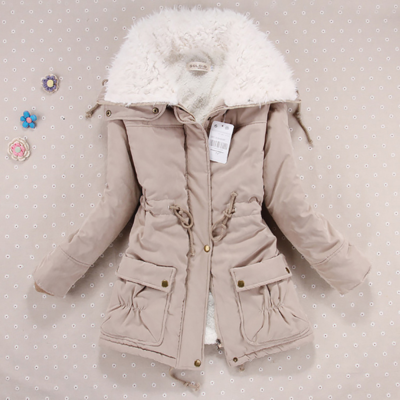 Casual warm cotton jacket winter coat