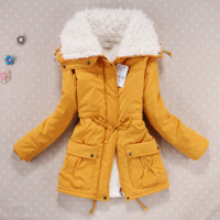 Casual Warm Cotton Jacket Winter Coat - Thumbnail 3