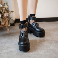 British College wind cosplay platform shoes - Thumbnail 3