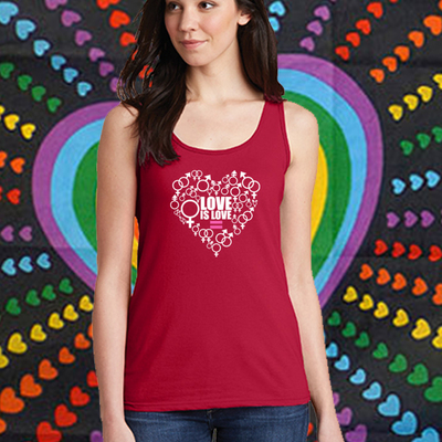 Love is love tank top