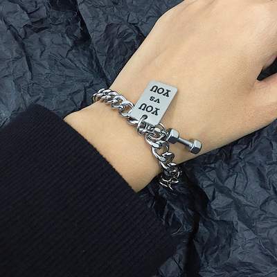 Free Shipping-"YOU VS YOU" BRACELET 