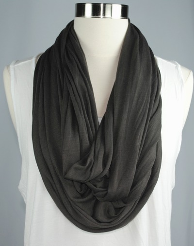 Chocolate Infinity Scarf