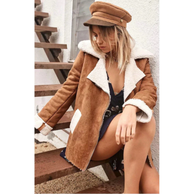 Warm and cozy woolen jacket coat