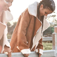 Warm and Cozy Woolen Jacket Coat - Thumbnail 1