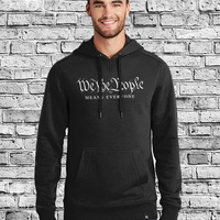 We the People Black Long Sleeve Unisex - Thumbnail 2