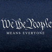 We the People Navy Blue Unisex Tank Top - Thumbnail 2