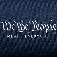 We the People Navy Blue Long Sleeve T-shirt - Thumbnail 1