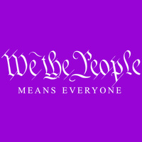 We the People T-shirt Purple - Thumbnail 1