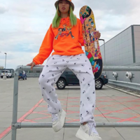 THE POWERPUFF GIRLS HOODIE IN ORANGE - Thumbnail 3