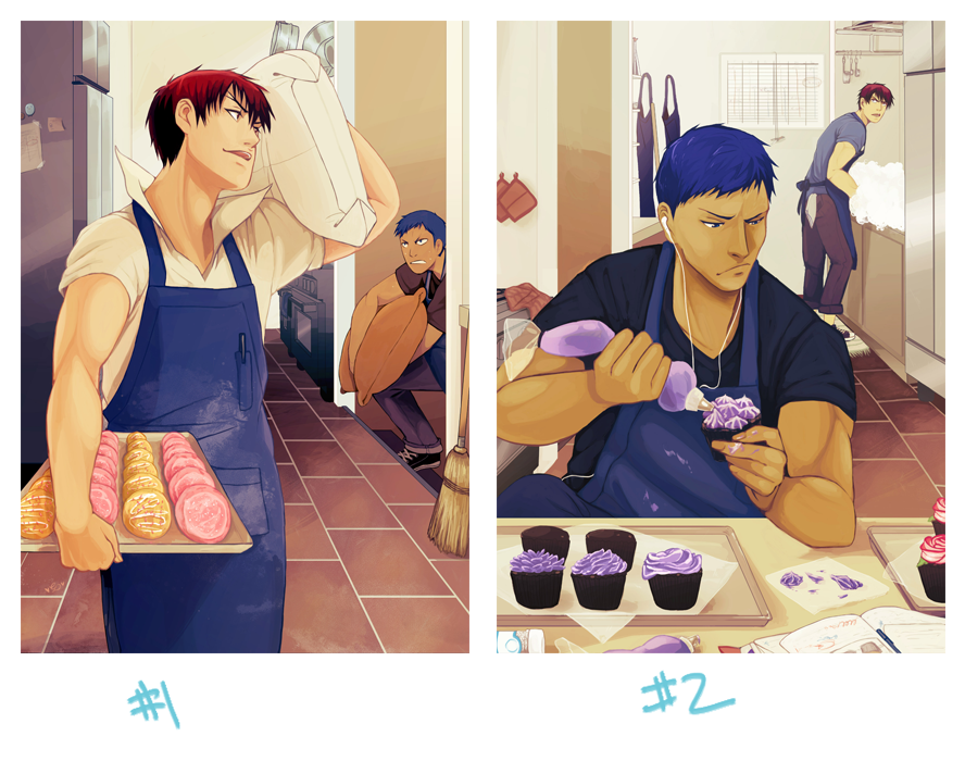 Kuroko's Basketball fanart prints (8.5x11) on Storenvy