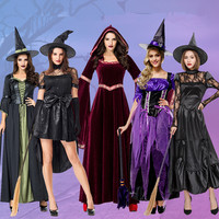 Halloween costume female adult COS clothing bride princess vampire witch adult small red hood clothes cloak - Thumbnail 3