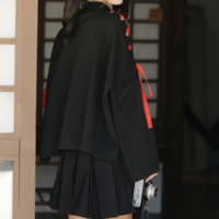 New cartoon anime dark tie sweater / skirt - Thumbnail 3