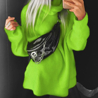 Free Shipping-VINTAGE ROLL NECK JUMPER - Thumbnail 1