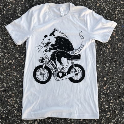 MOPED POSSUM T-Shirt (silver)