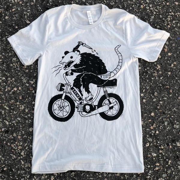 MOPED POSSUM T-Shirt (silver)