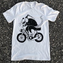 MOPED POSSUM T-Shirt (silver)