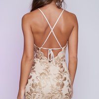 Sexy Sheath Sequins Mini Party Dress,Cross Back Mini Dresses,Short Party Dresses,248 - Thumbnail 1