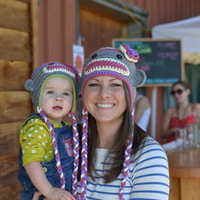 Toddler Sock Monkey Hat - Thumbnail 1