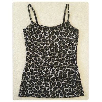 (new with tags) cheetah print spaghetti strap top