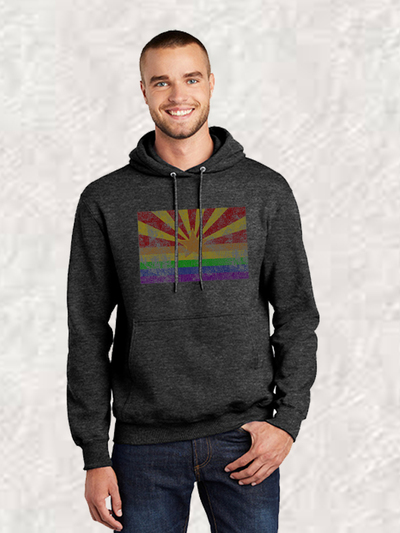 Arizona Rainbow Flag Hoodie