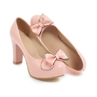 Kawaii Sweet Bow knot Pumps - Thumbnail 1