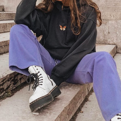 Free shipping-little butterfly hoodie