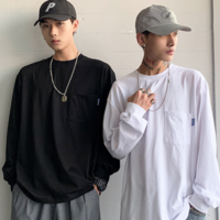 POCKET LONG SLEEVE T SHIRT - Thumbnail 4